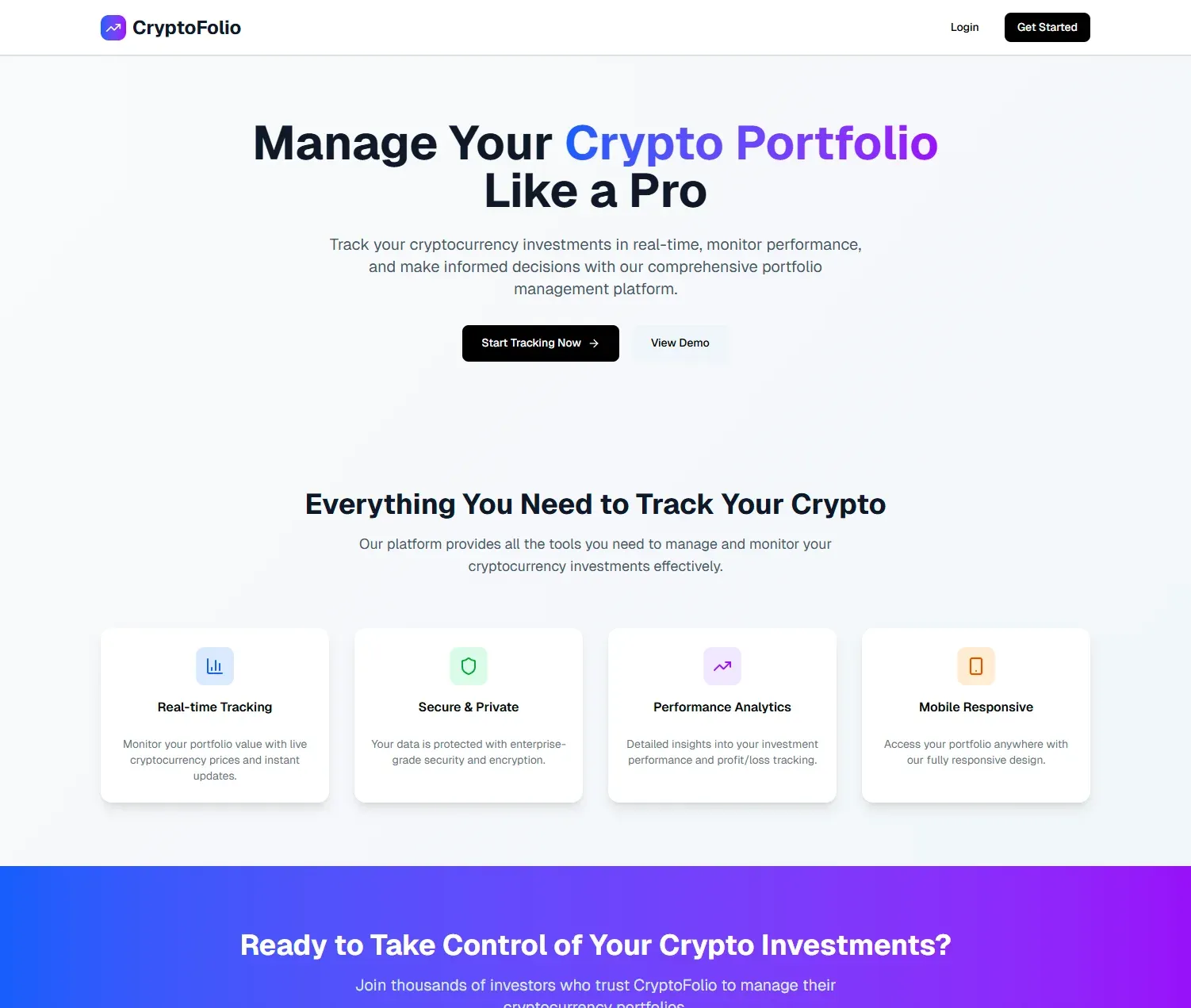 Cryptofolio